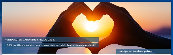 Hurtigruten Valentins Special&nbsp;2018